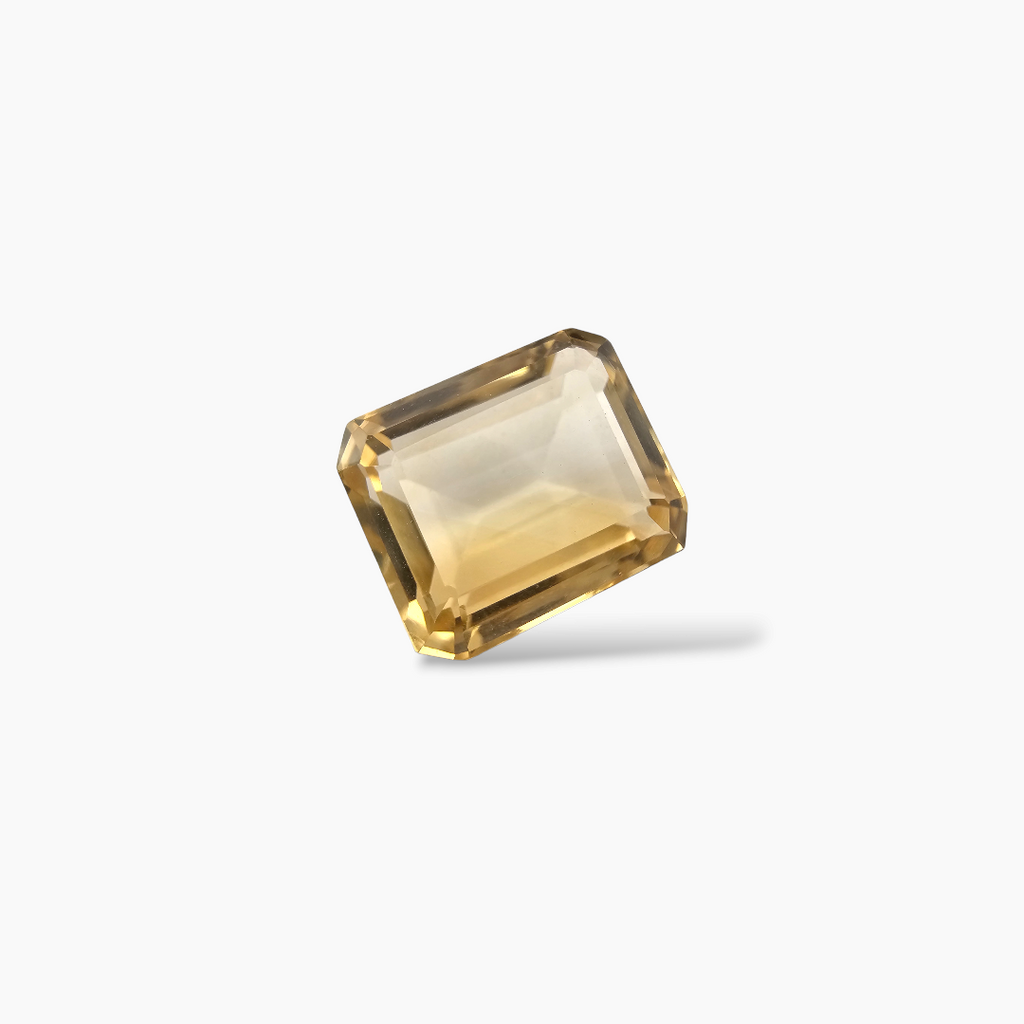shop Natural Citrine Stone 6.40 Carats Emerald Cut (12x10  mm)