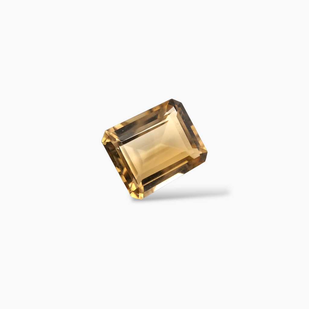 shop Natural Citrine Stone 6.2 Carats Emerald Cut (12x10  mm)