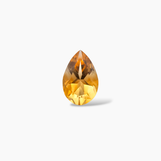 buy Natural Citrine Stone 4.45 Carats Pear Cut (14x10 mm)