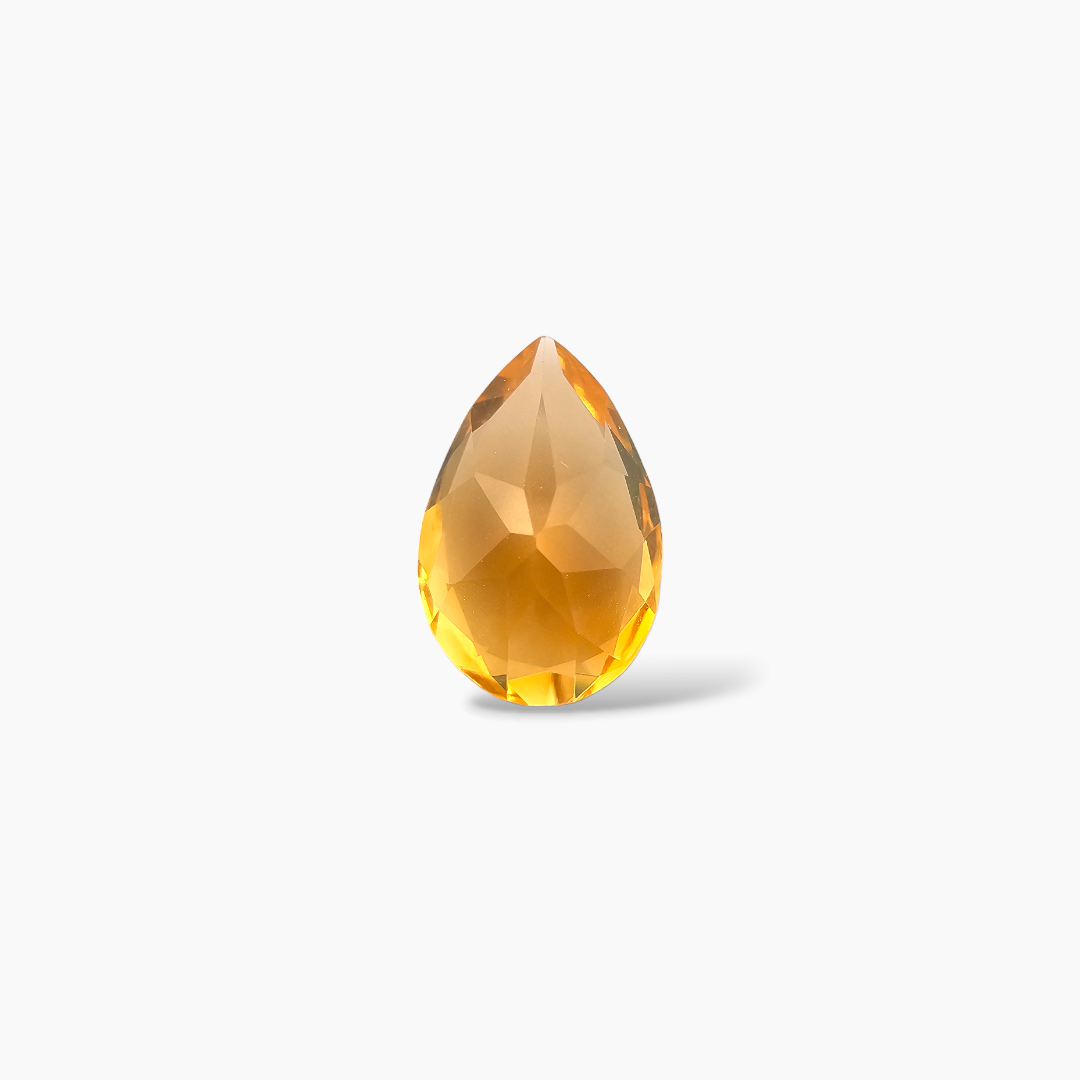 online Natural Citrine Stone 4.45 Carats Pear Cut (14x10 mm)