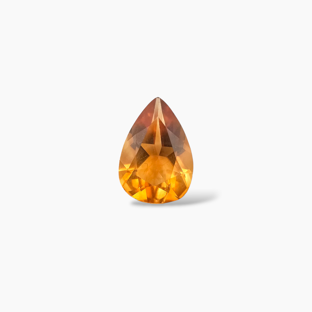 buy Natural Citrine Stone 4.22 Carats Pear Cut (14x10 mm)
