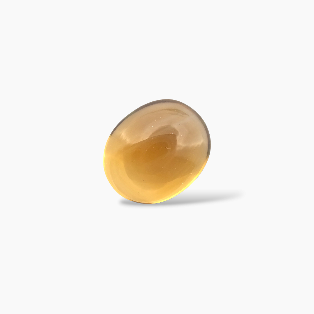 shop Natural Citrine Stone 5.88 Carats Cabochon  ( 13x10.6  mm)