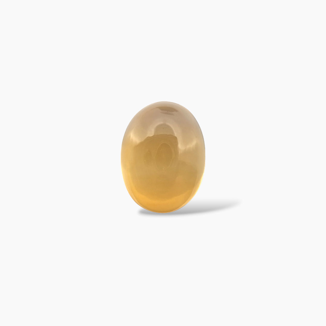 buy Natural Citrine Stone 14.08 Carats Cabochon  ( 18.5x14.5 mm)