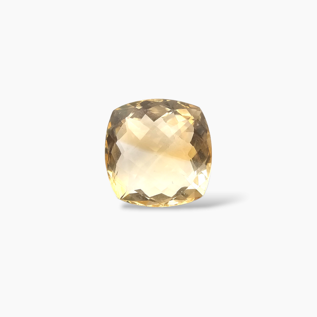 buy Natural Citrine Stone 9.04 Carats Cushion( 13 mm)