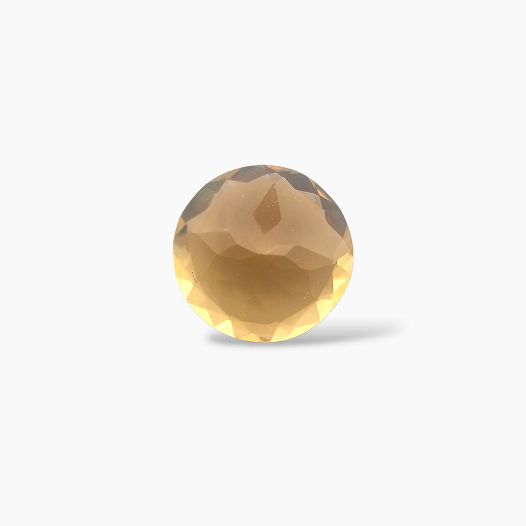 Natural Citrine Stone 3.04 Carats Round ( 10 mm)
