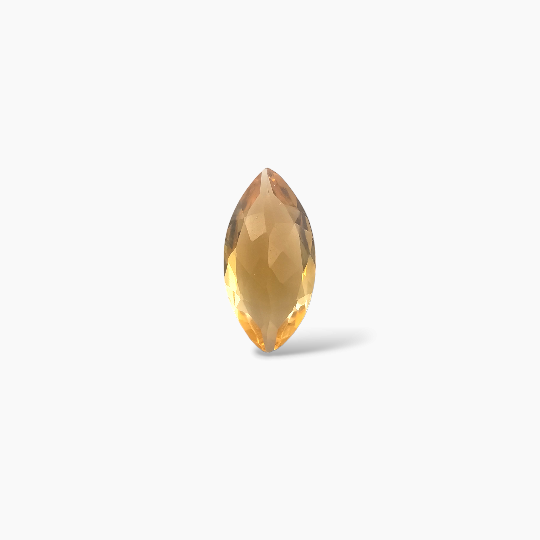 loose Natural Citrine Stone 1.34 Carats Marquise  ( 12x6  mm)