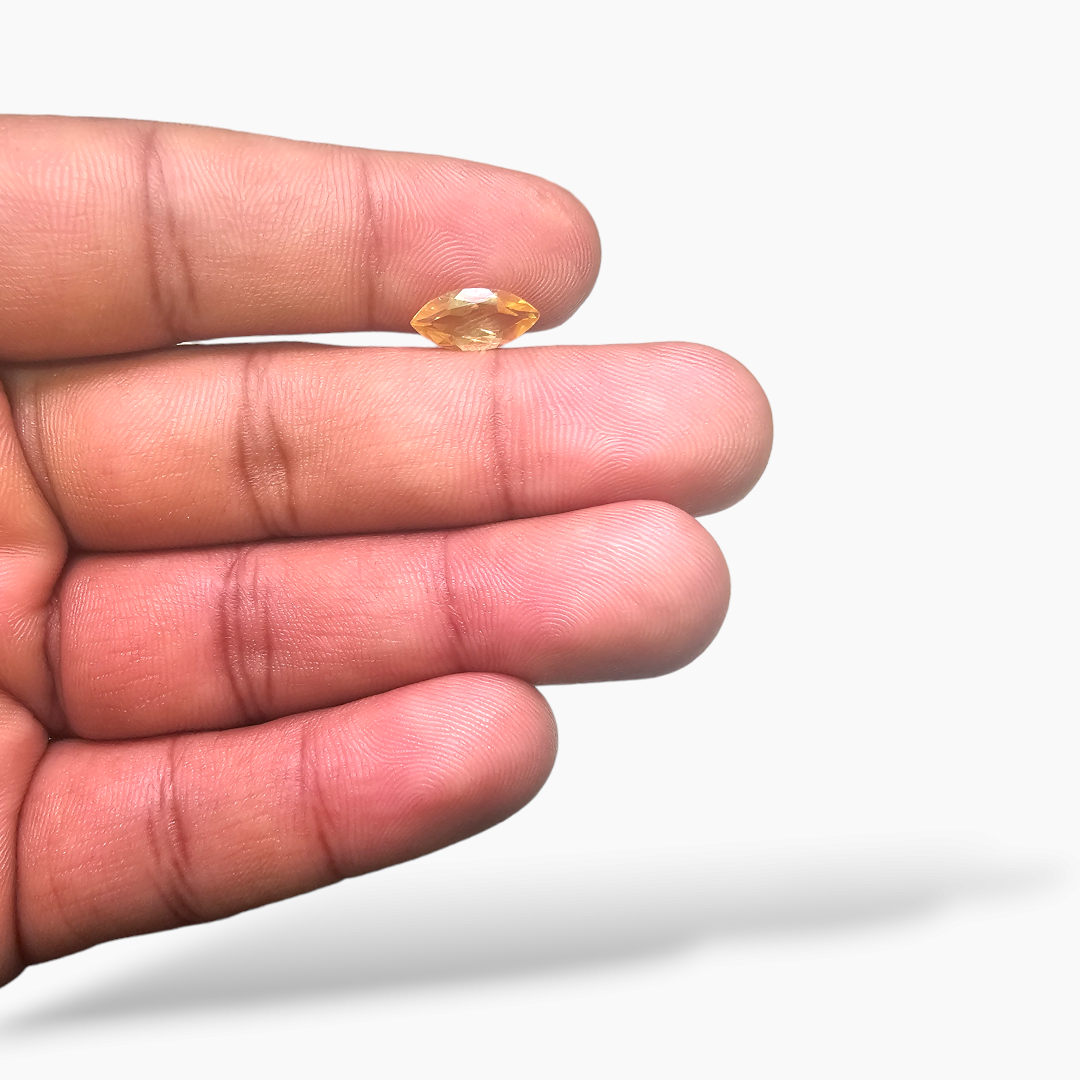 online Natural Citrine Stone 1.39 Carats Marquise  ( 12x6  mm)