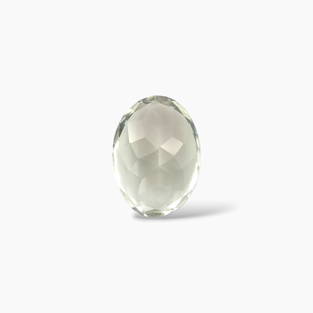 online Natural Green Amethyst  Stone 6.39 Carats Oval   ( 15x10  mm)