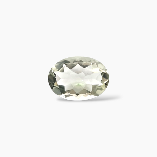 buy Natural Green Amethyst  Stone 4.71 Carats Oval   ( 13.5X9.8 mm)