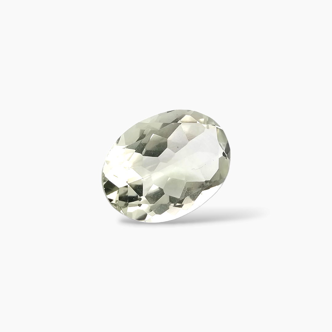 shop Natural Green Amethyst  Stone 4.71 Carats Oval   ( 13.5X9.8 mm)