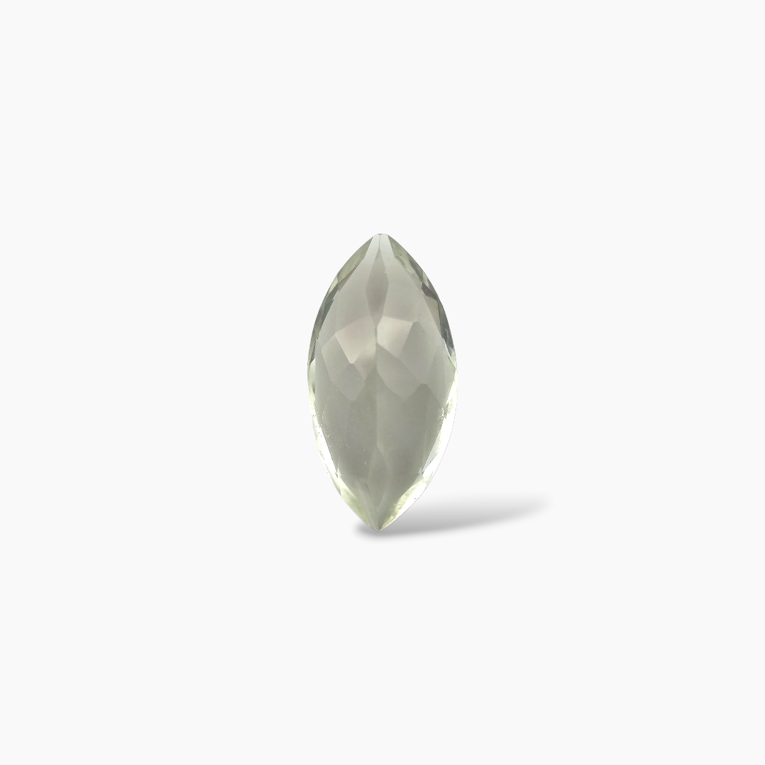 loose Natural Green Amethyst  Stone 5.98 Carats Marquise   ( 18x9 mm)