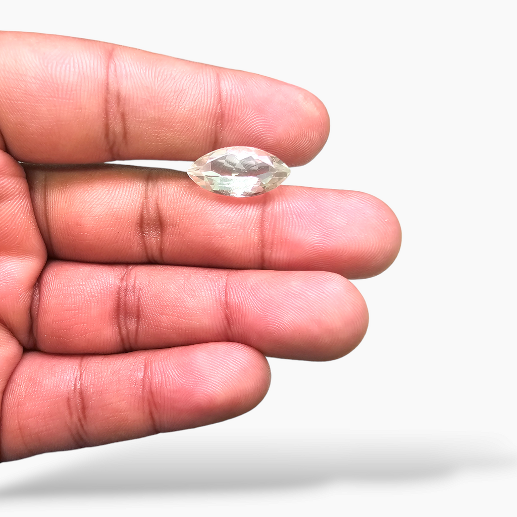 online Natural Green Amethyst  Stone 5.98 Carats Marquise   ( 18x9 mm)