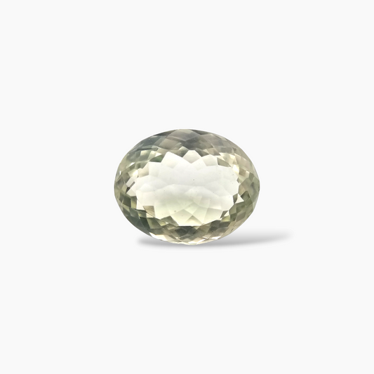 buy Natural Green Amethyst  Stone 12.50 Carats Oval ( 15x12.5 mm) 