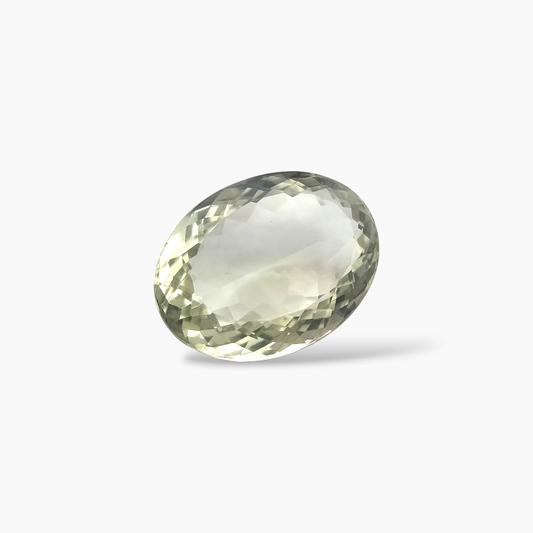 shop Natural Green Amethyst  Stone 8.93 Carats Oval ( 15.3x11.5  mm)