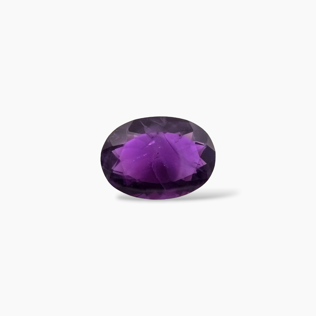buy Natural Purple Amethyst  Stone 4.97 Carats Oval ( 14x10 mm)