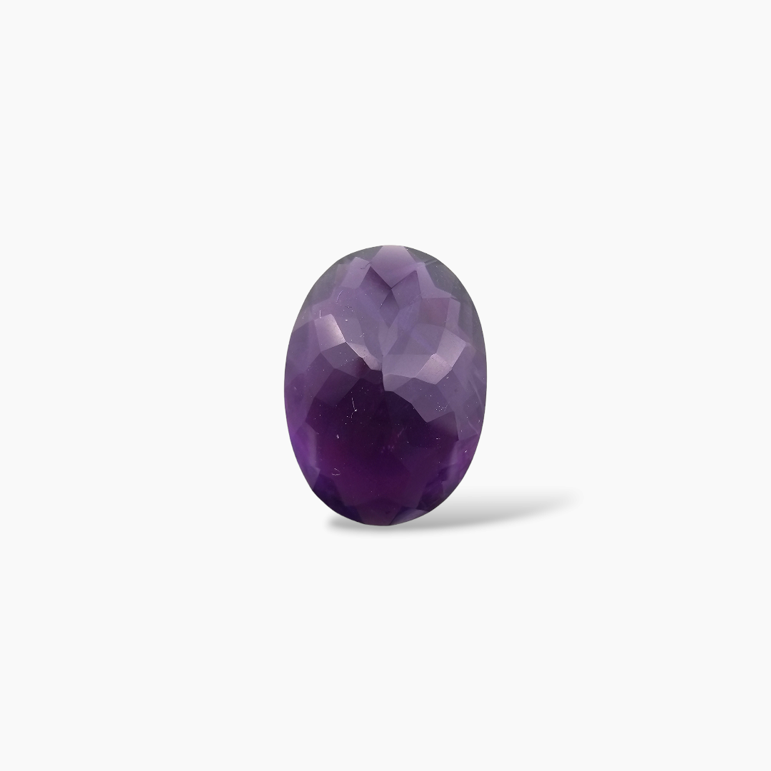 shop Natural Purple Amethyst  Stone 4.97 Carats Oval ( 14x10 mm)