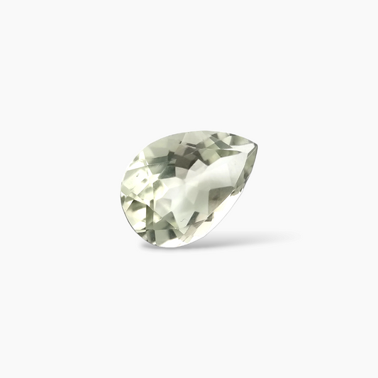 shop Natural Green Amethyst  Stone 5.34 Carats Pear  ( 15x10  mm)]