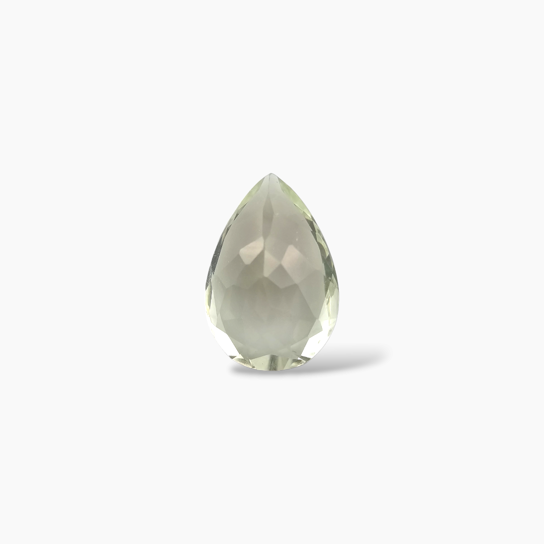 online Natural Green Amethyst  Stone 5.34 Carats Pear  ( 15x10  mm) 