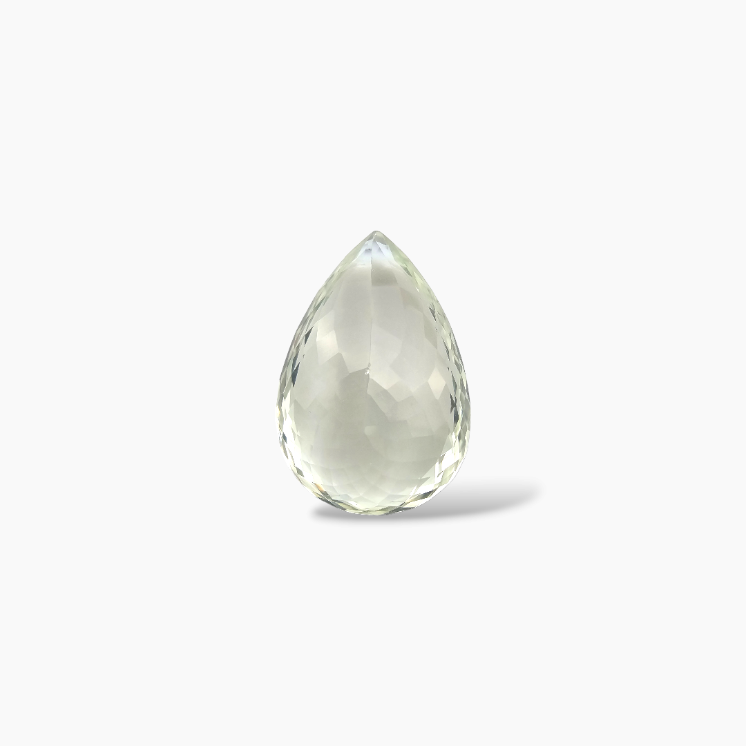 loose Natural Green Amethyst  Stone 42.87 Carats Pear  ( 30x20 mm) 