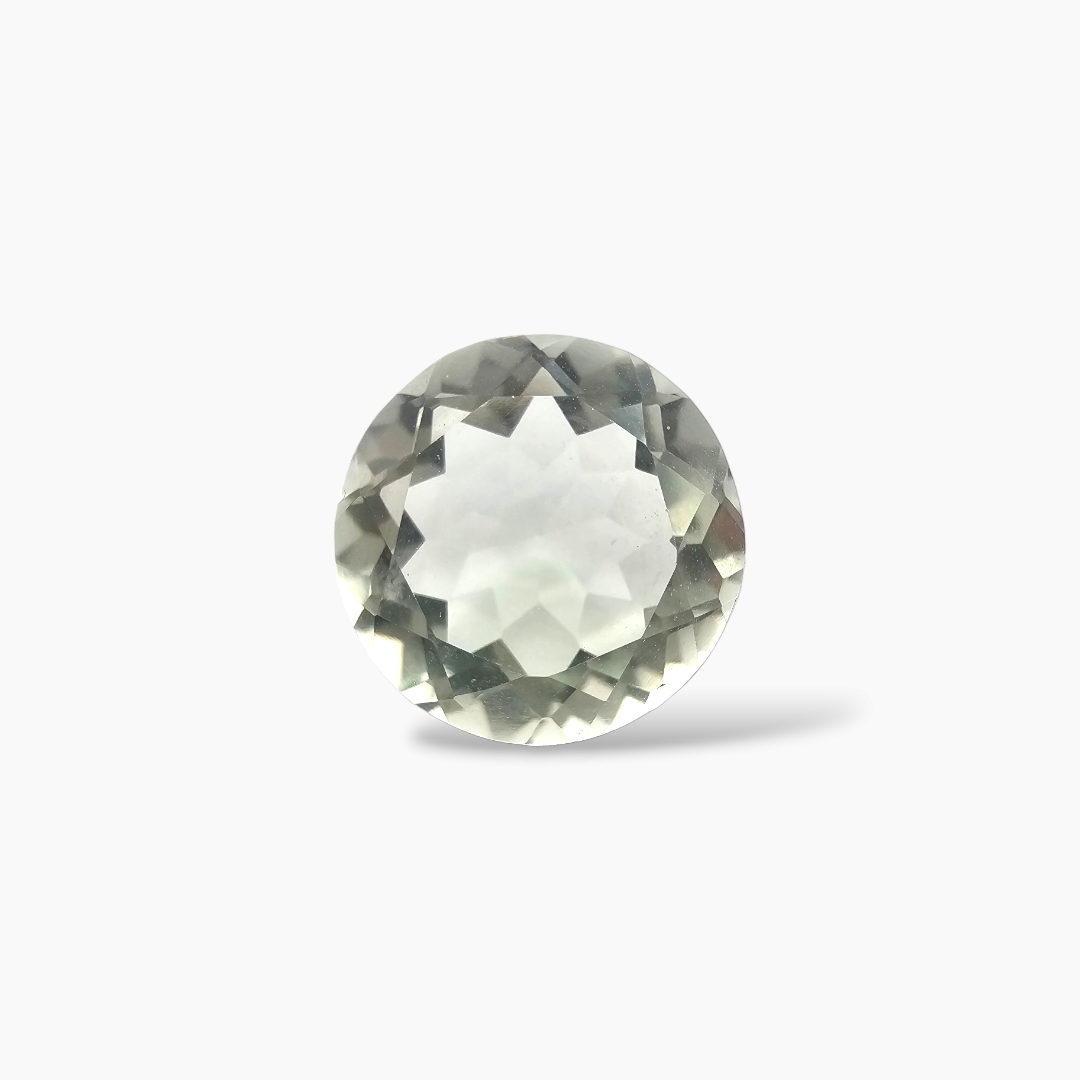 buy Natural Green Amethyst  Stone 5.76 Carats Round ( 12 mm)