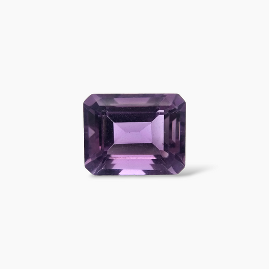 buy Natural Purple Amethyst  Stone 4.16 Carats Emerald Cut( 10x8 mm)