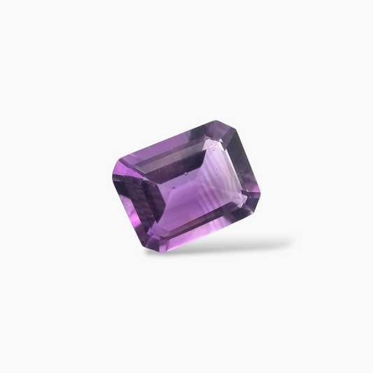 shop Natural Purple Amethyst  Stone 2.84 Carats Emerald Cut( 10x8 mm)