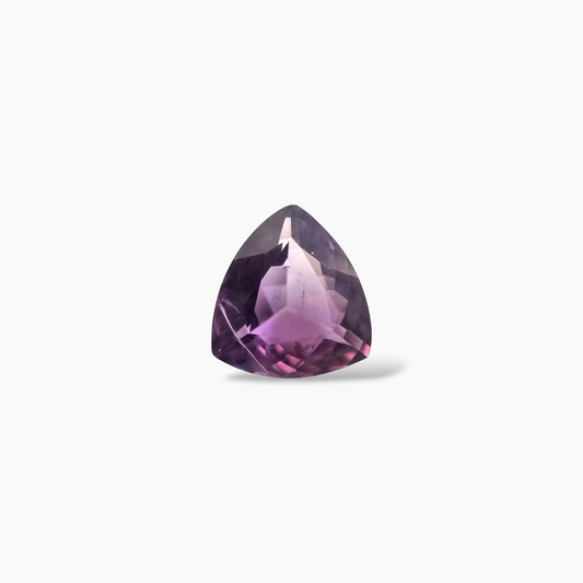buy Natural Purple Amethyst  Stone 3.3 Carats Trilliant Cut( 11x10.5 mm)