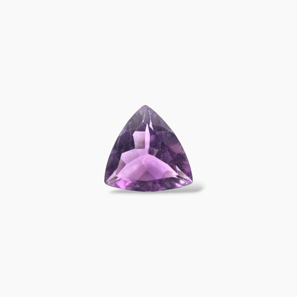 buy Natural Purple Amethyst  Stone 2.37 Carats Trilliant Cut( 9 mm)