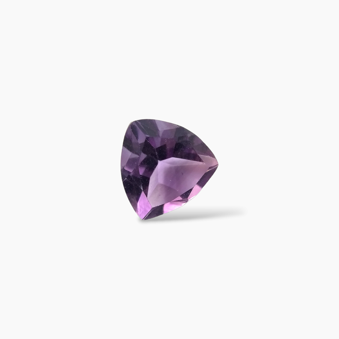 shop Natural Purple Amethyst  Stone 2.37 Carats Trilliant Cut( 9 mm)