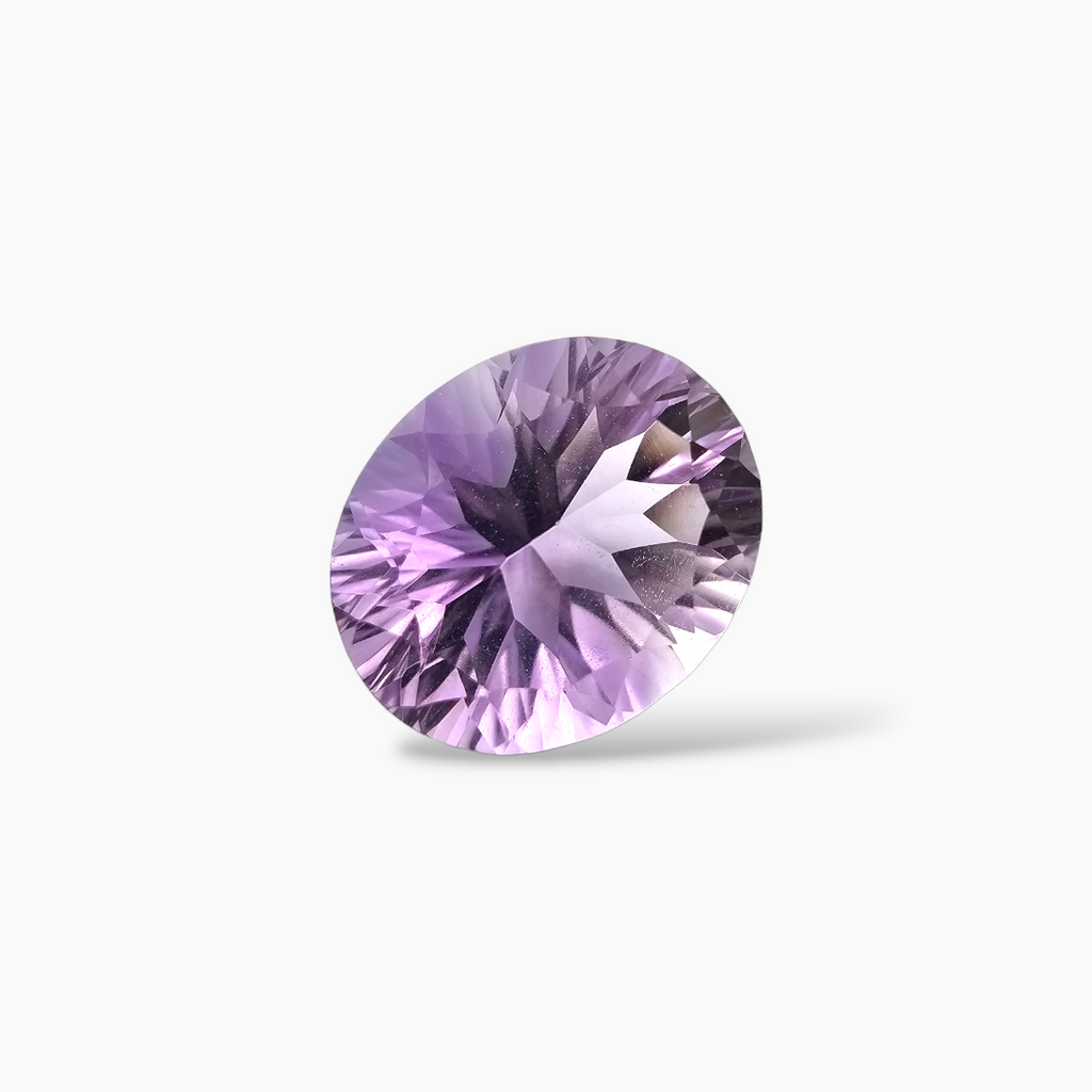 shop Natural Purple Amethyst  Stone 4.25 Carats Oval ( 12x10 mm)