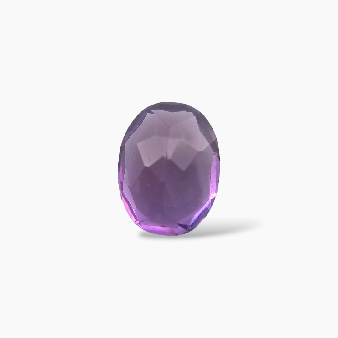 loose Natural Purple Amethyst  Stone 1.71 Carats Oval ( 9x6 mm)