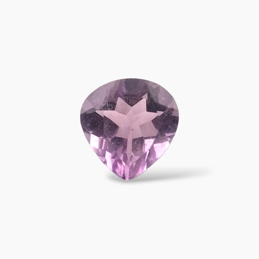 buy Natural Purple Amethyst  Stone 1.07 Carats Heart ( 7 mm)