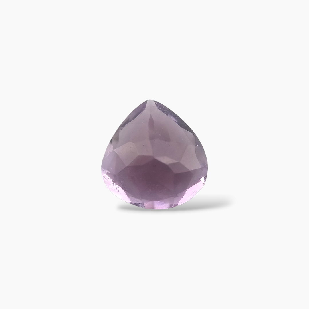 loose Natural Purple Amethyst  Stone 1.07 Carats Heart ( 7 mm)