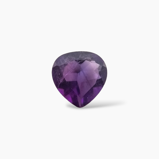 buy Natural Purple Amethyst  Stone 1.08Carats Heart ( 7 mm)