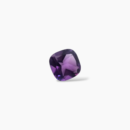 shop Natural Purple Amethyst  Stone 2.2 Carats Cushion Cut( 8 mm)