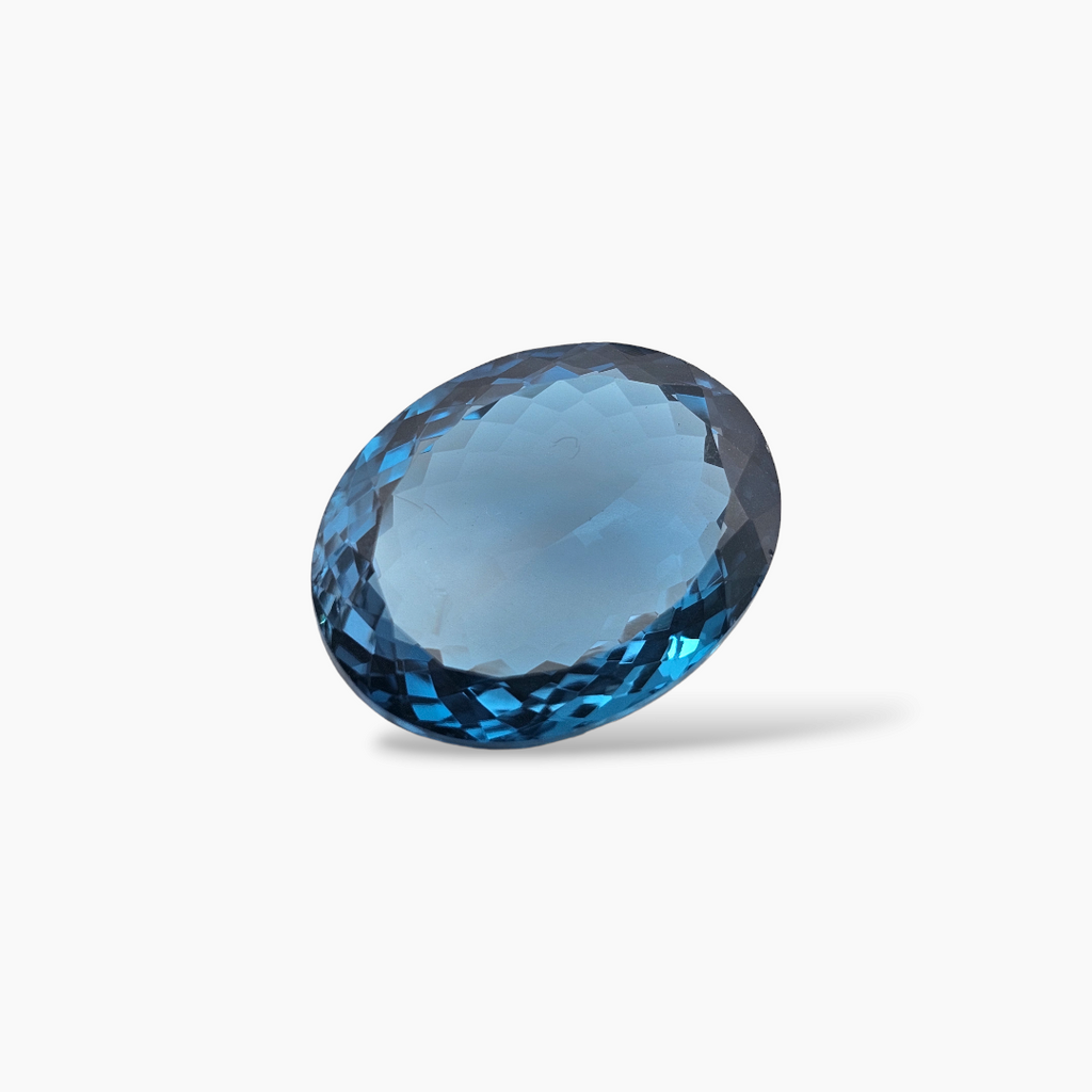 shop Natural London Blue Topaz Stone 30 Carats Oval Shape  (22.5x17.6 mm )
