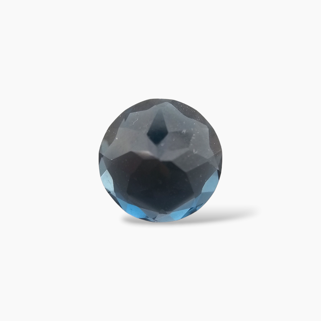 online Natural London Blue Topaz Stone 2.3 Carats Round Shape (8 mm ) 