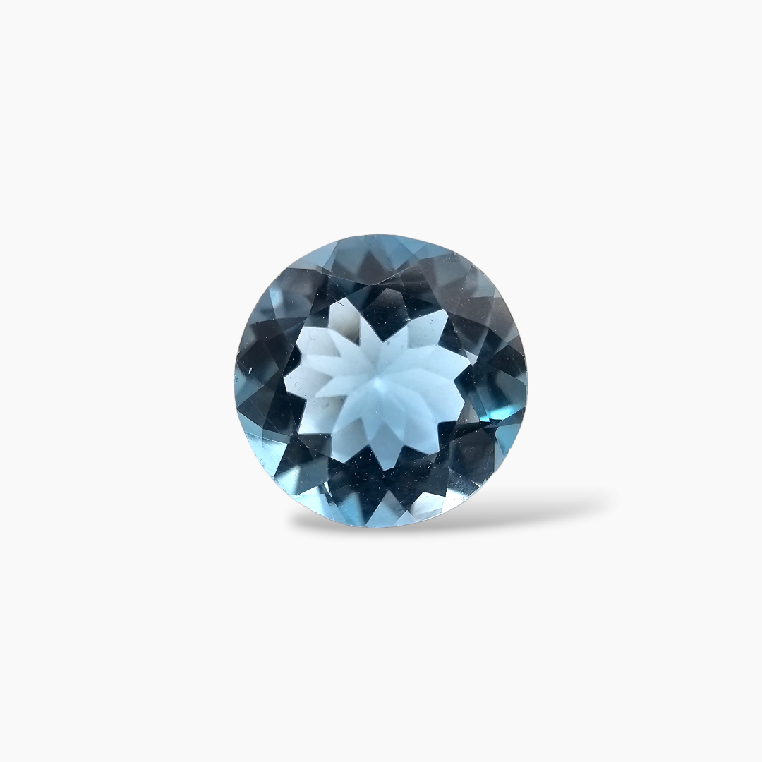 buy Natural London Blue Topaz Stone 2.8 Carats Round Shape (9 mm )