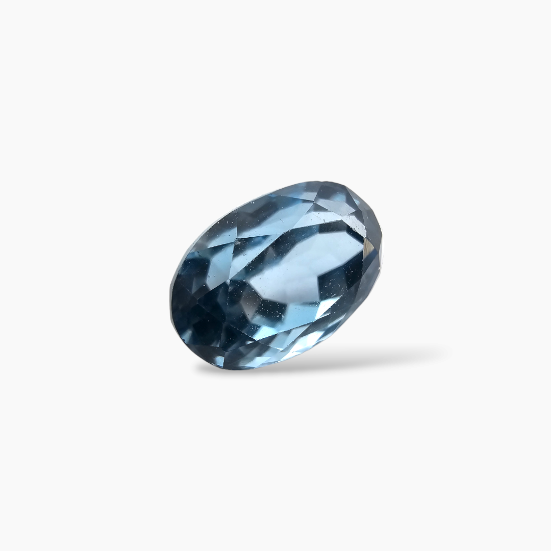 buy Natural London Blue Topaz Stone 4.95 Carats Oval Shape  (11x7.5 mm ) 