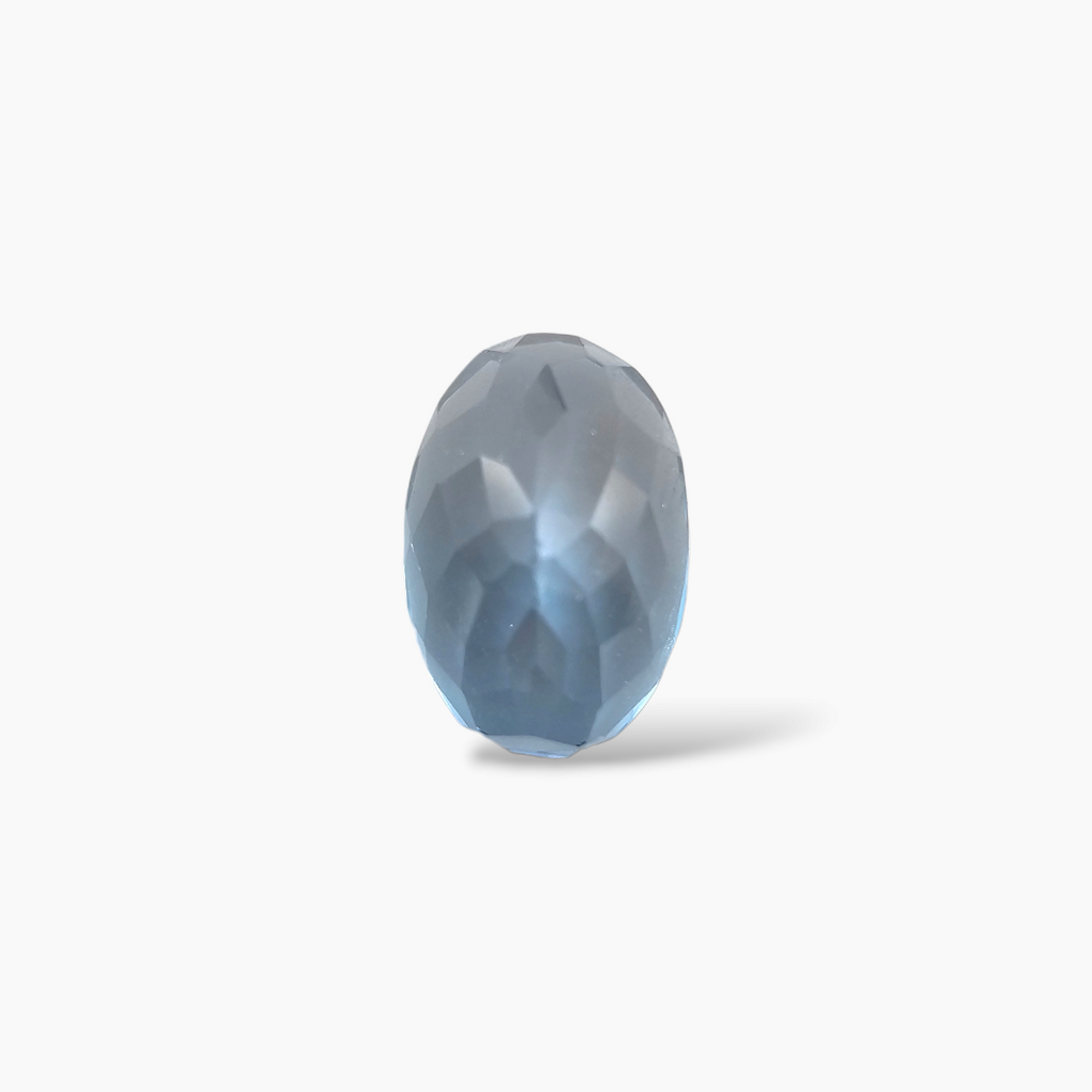 online Natural London Blue Topaz Stone 4.95 Carats Oval Shape  (11x7.5 mm ) 