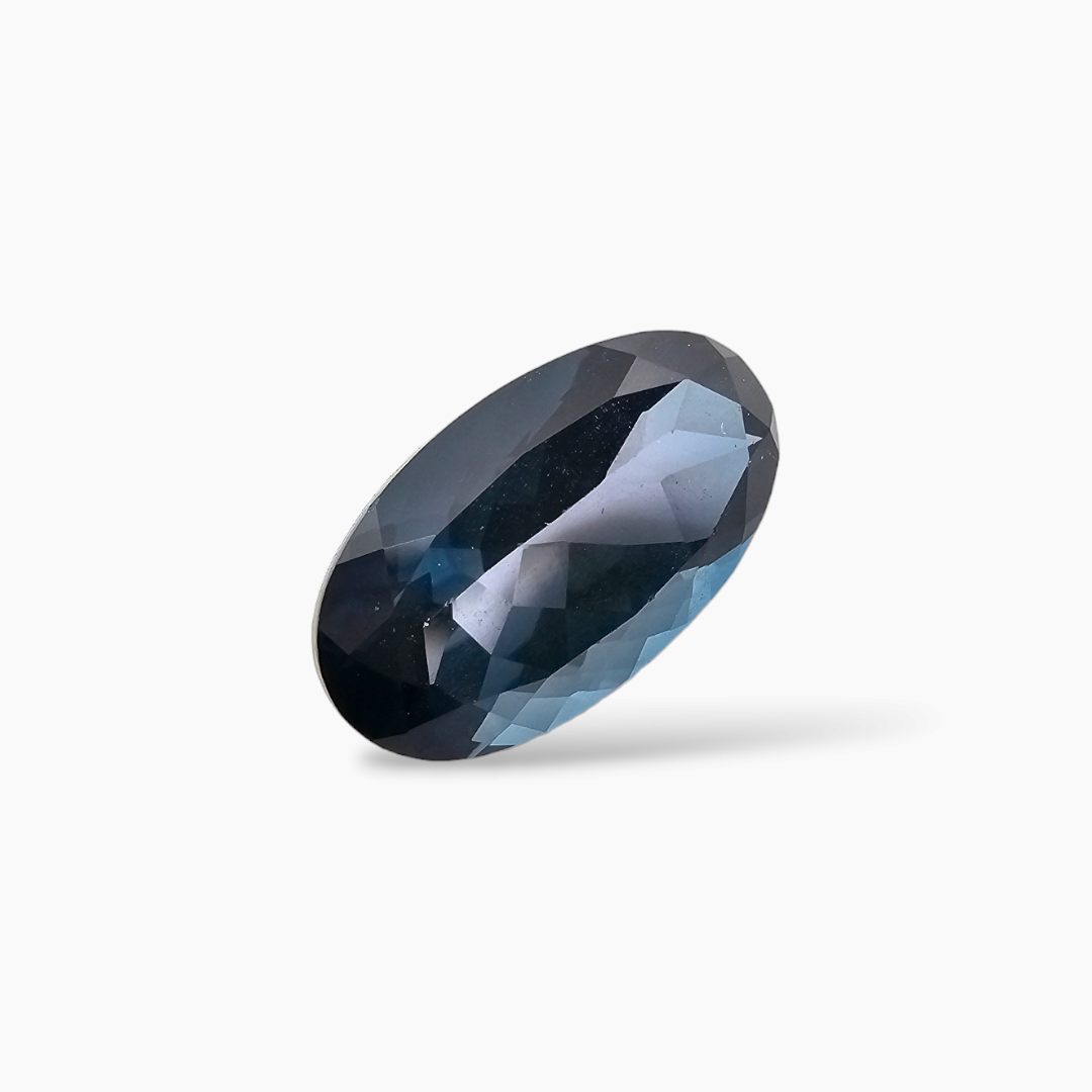 shop Natural London Blue Topaz Stone 5.1 Carats Oval Shape  (14x 8 mm ) 