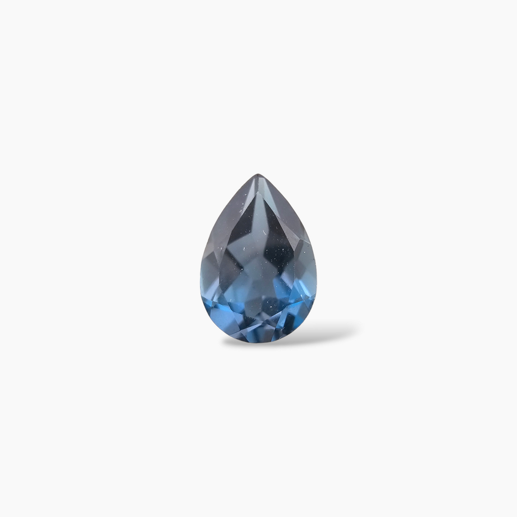 shop Natural London Blue Topaz Stone 1.61 Carats Pear Shape  ( 9x6 mm )
