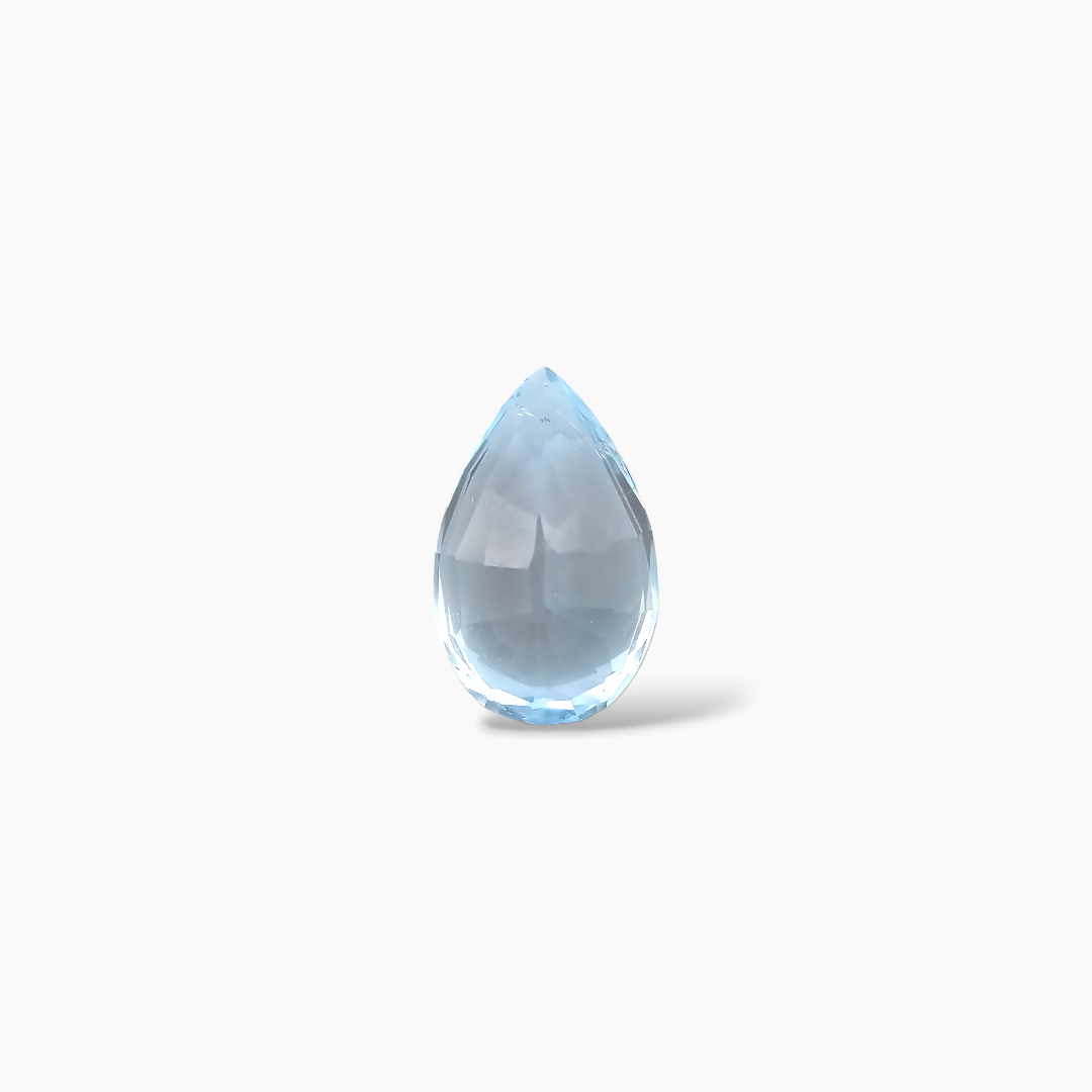 online Natural Sky Blue Topaz Stone 3.41 Carats Pear Shape  ( 11x7 mm )
