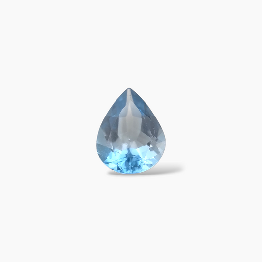 buy Natural Sky Blue Topaz Stone 1.75 Carats Pear Shape  ( 9.5x7 mm )