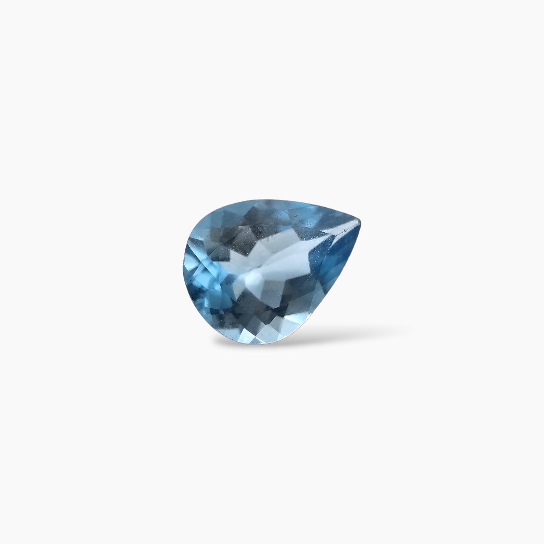 shop Natural Sky Blue Topaz Stone 1.75 Carats Pear Shape  ( 9.5x7 mm )