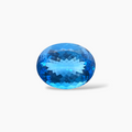 buy Natural Swiss Blue Topaz Stone 43.08 Carats Oval Shape  ( 23.3x18.2 mm )