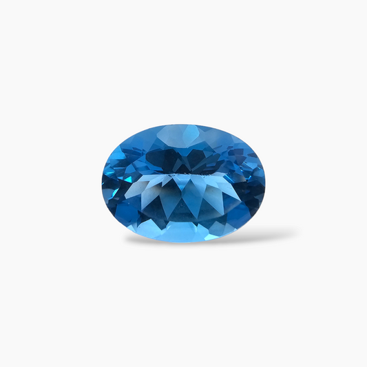 buy Natural Swiss Blue Topaz Stone 29.43 Carats Oval Shape  ( 22.5x16 mm )