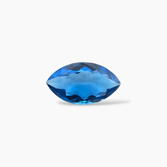 buy Natural Swiss Blue Topaz Stone 26.64 Carats Marquise Shape  ( 27x15 mm )