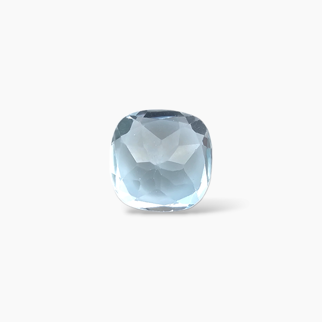 loose Natural Sky Blue Topaz Stone 1.87 Carats Cushion Shape  ( 7 mm )