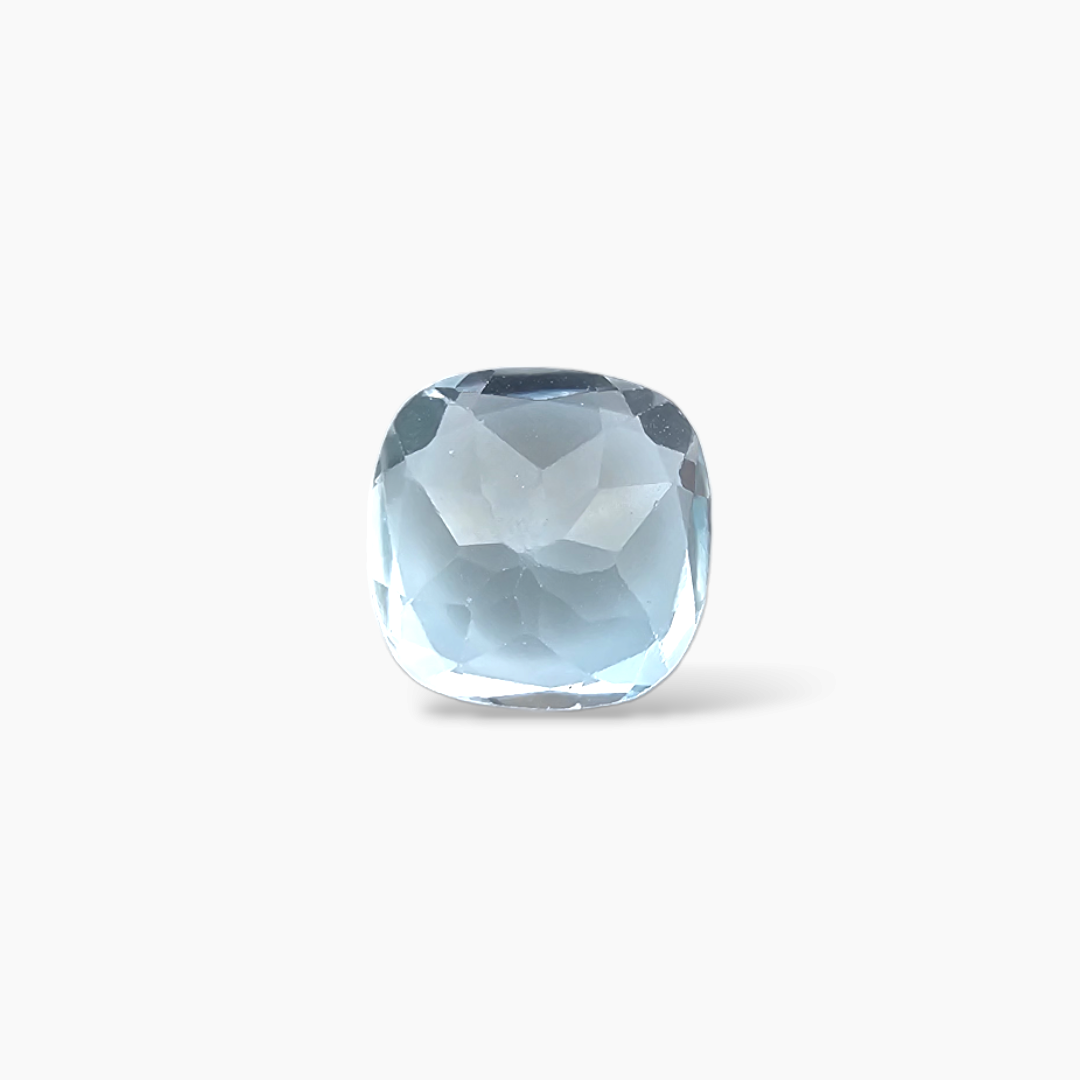 loose Natural Sky Blue Topaz Stone 1.87 Carats Cushion Shape  ( 7 mm )